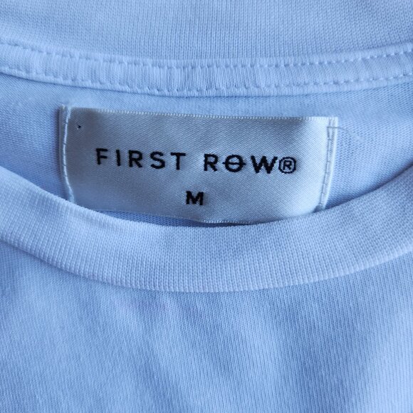 First Row Grade School Patch Graphic Tee Shirt Short Sleeve White Youth Unisex - Picture 8 of 12